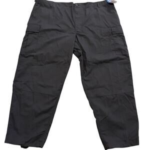 NWT MENS 50x31 GALLS PRO‎ TAC FORCE RIPSTOP TACTICAL CARGO PANTS BLACK